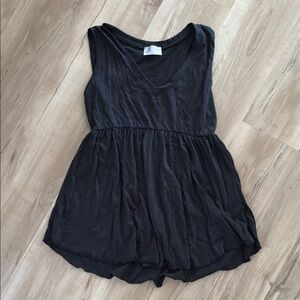 Elegant Black Sleeveless Blouse